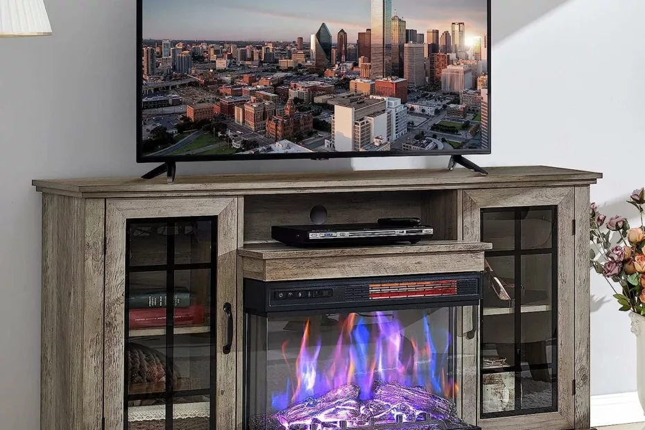 amerlife 59 fireplace tv stand review