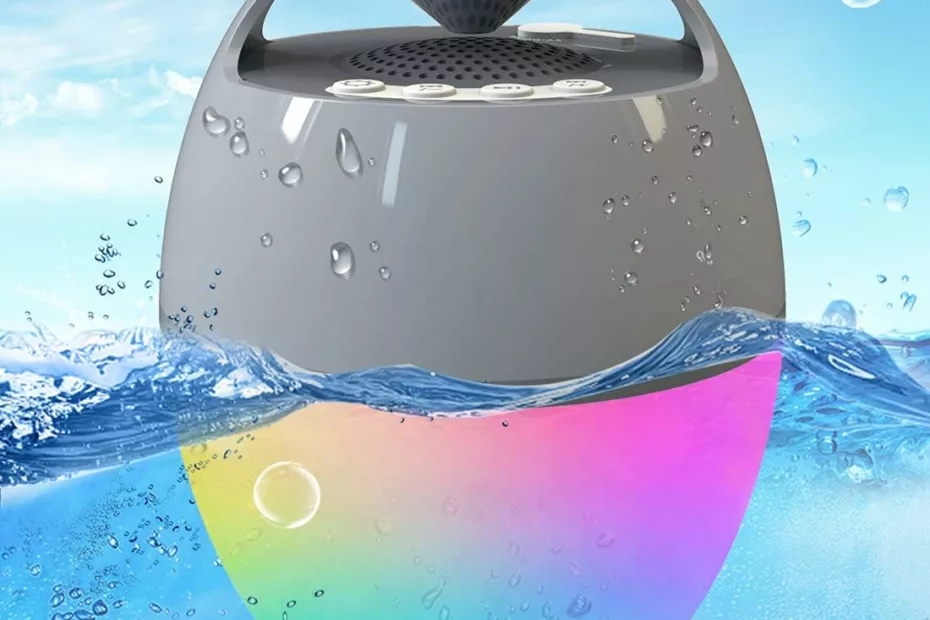 blufree pool speaker with lights review