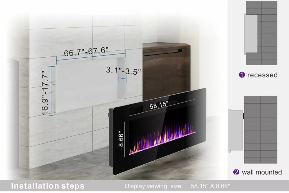 electactic electric fireplace review