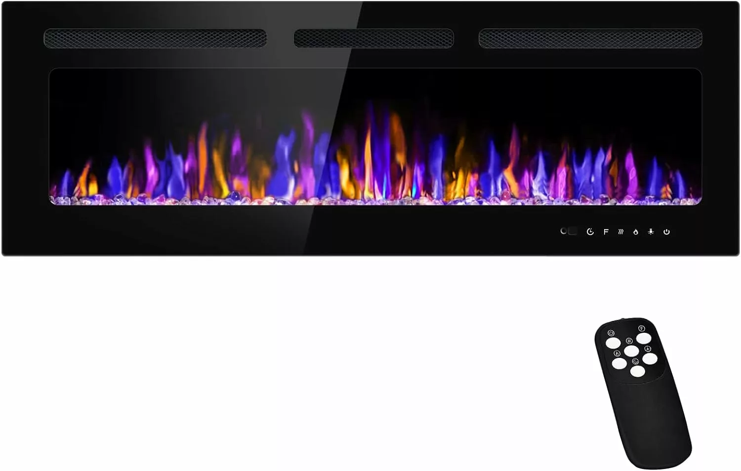 ultra thin wall fireplace heater review jpg