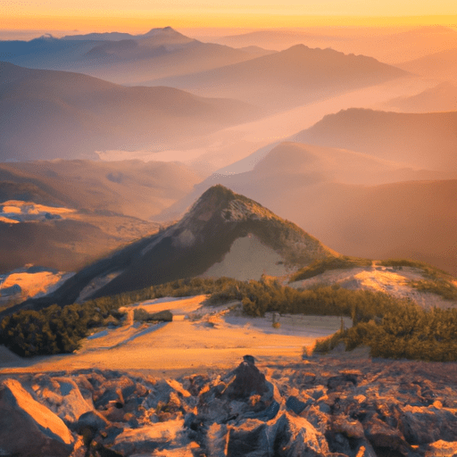 a hiking proposal with a view