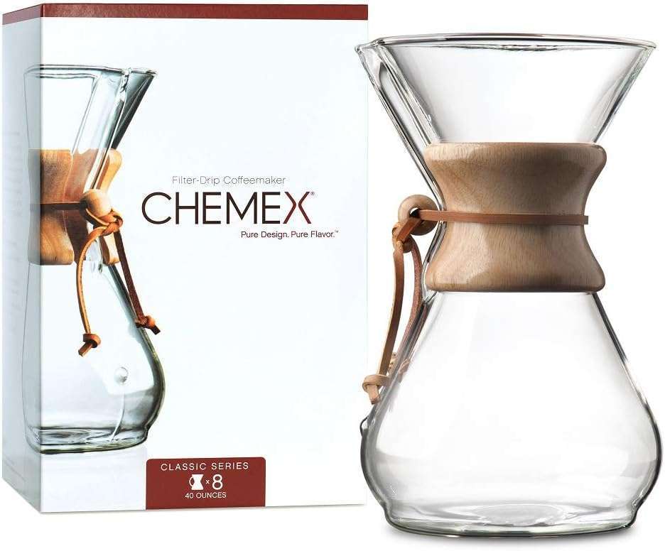 chemex pour over glass coffeemaker review