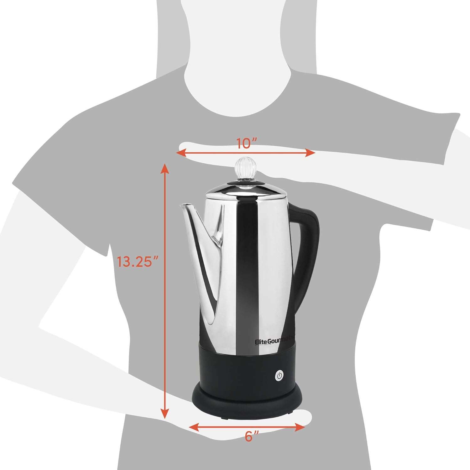 elite gourmet ec812 coffee percolator review