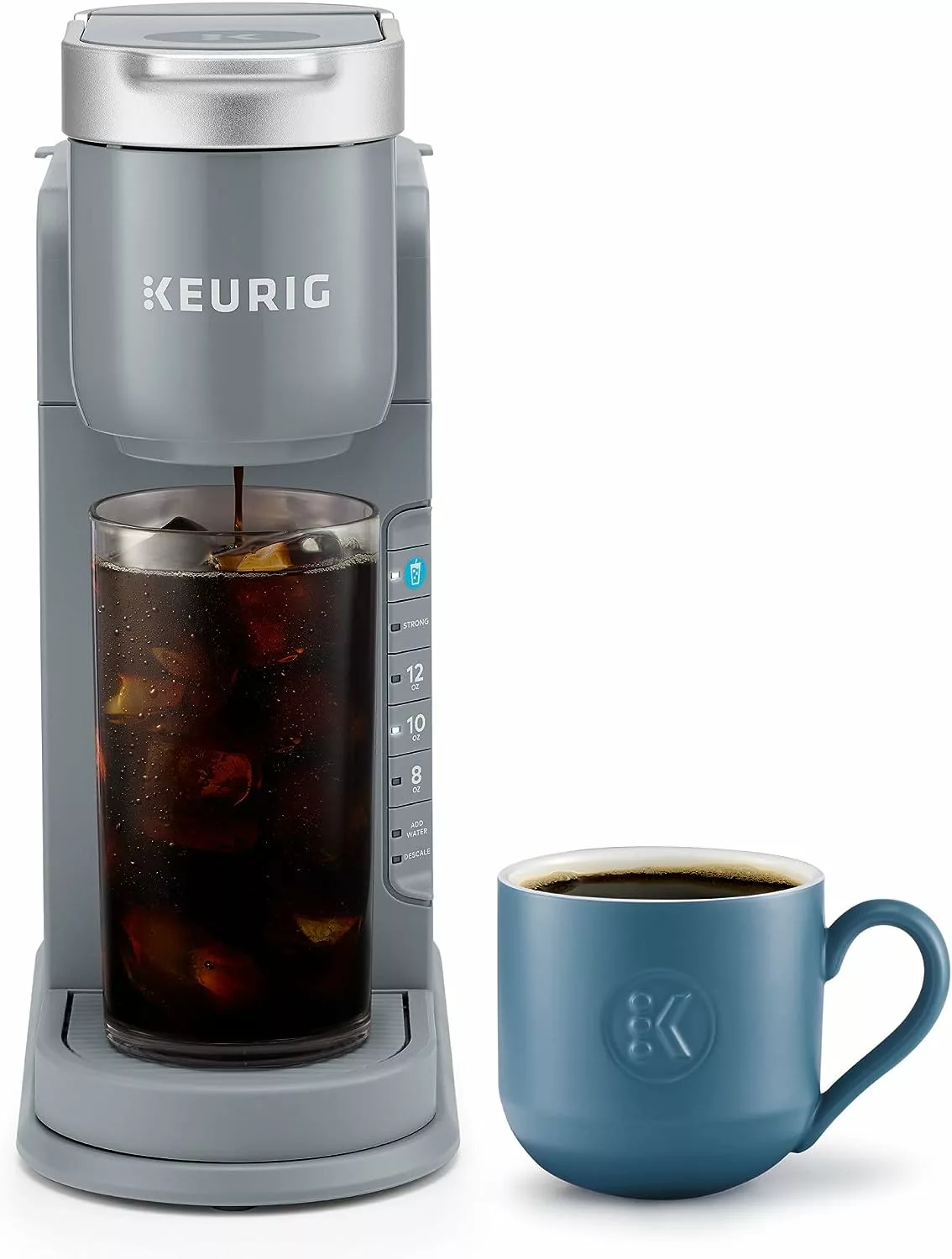 keurig k iced single serve coffee maker gray review jpg