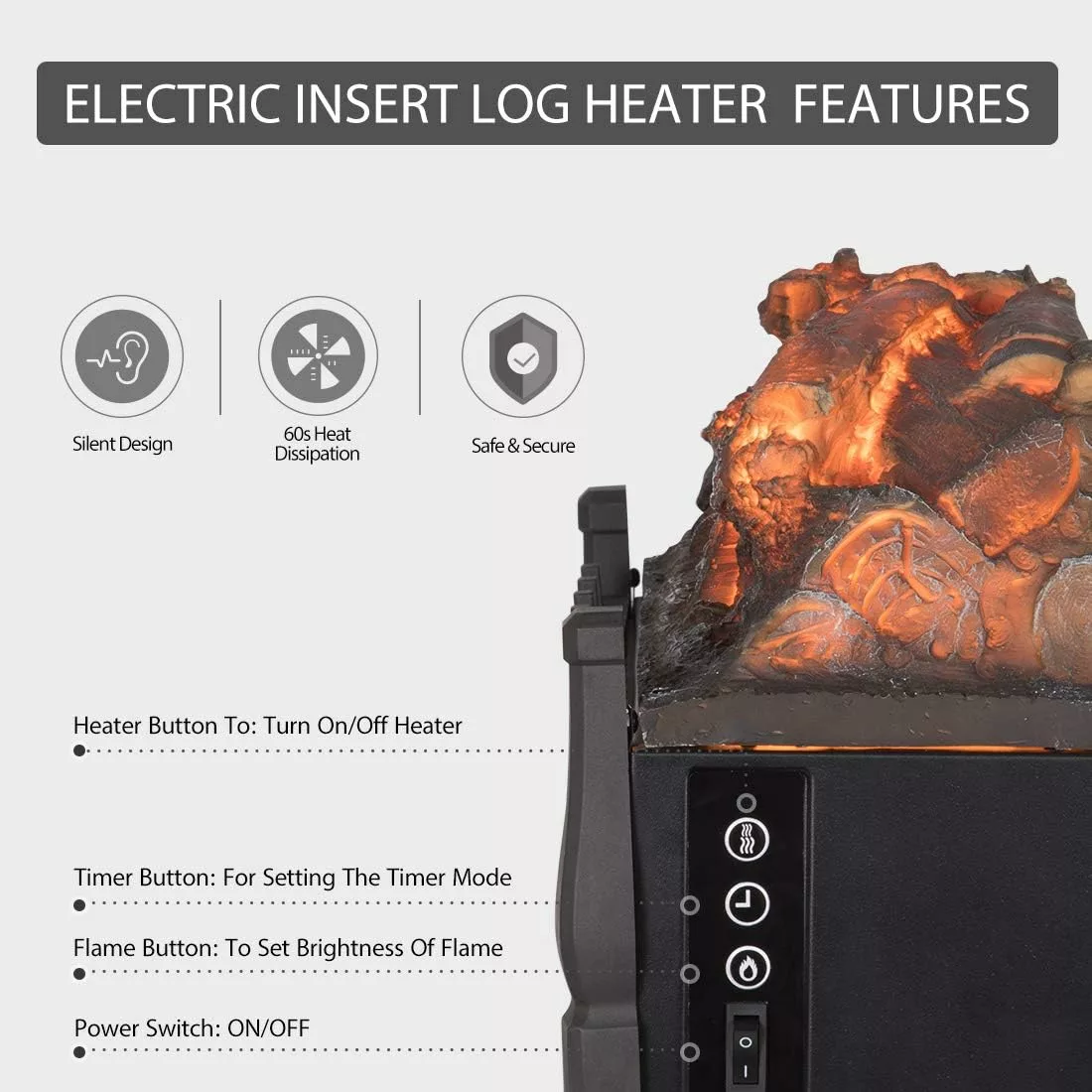 realistic ember bed fan heater review jpg