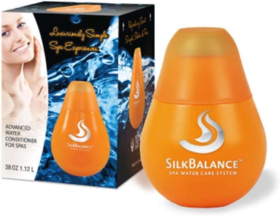 silk balance natural hot tub water care review