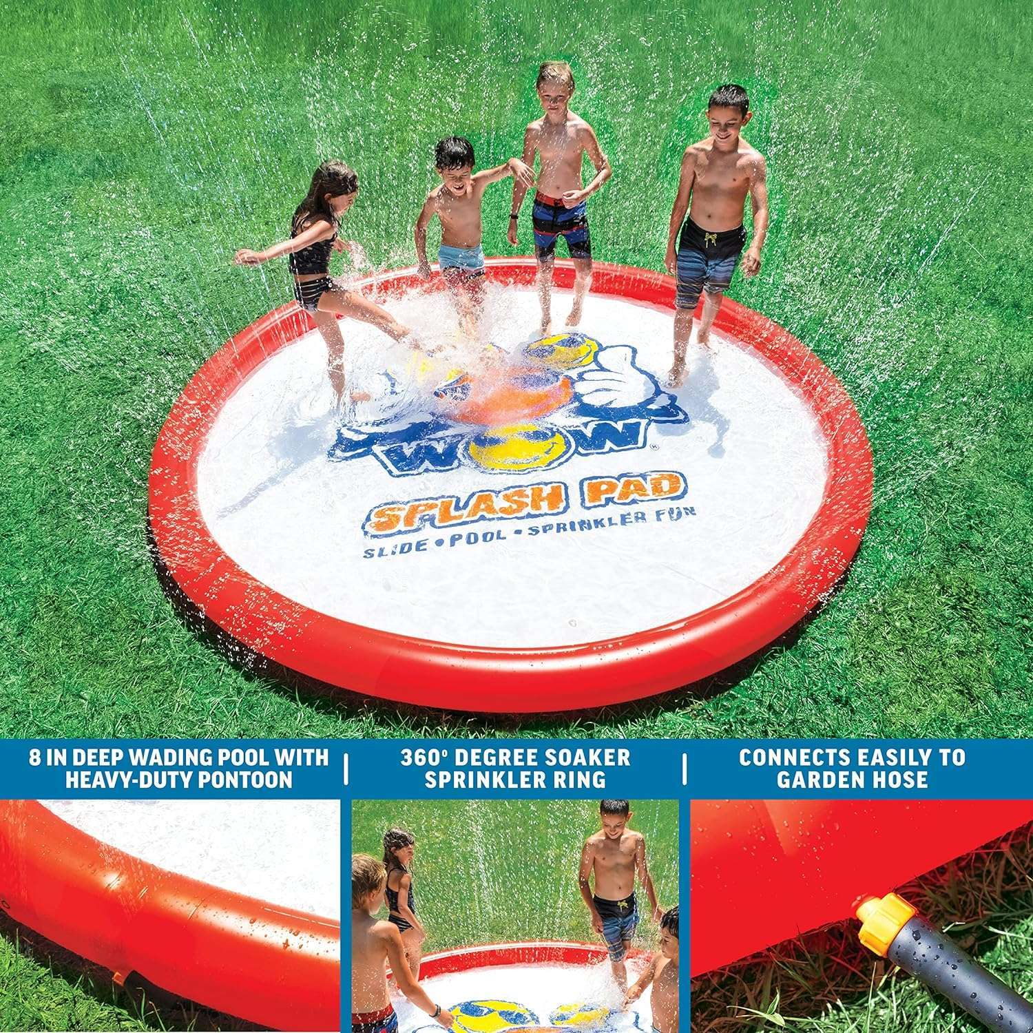 wow sports giant super splash pad review