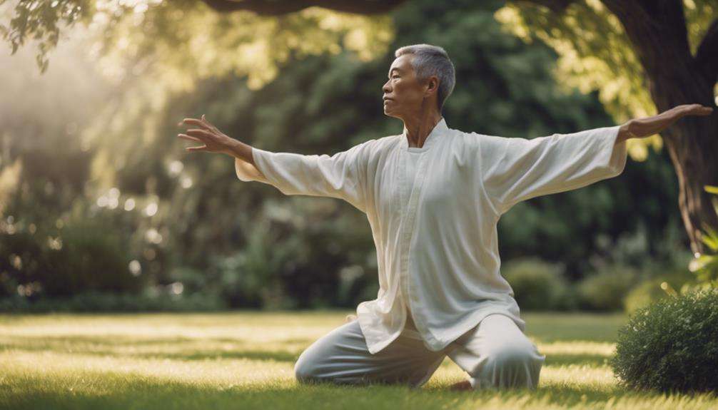 calm through tai chi