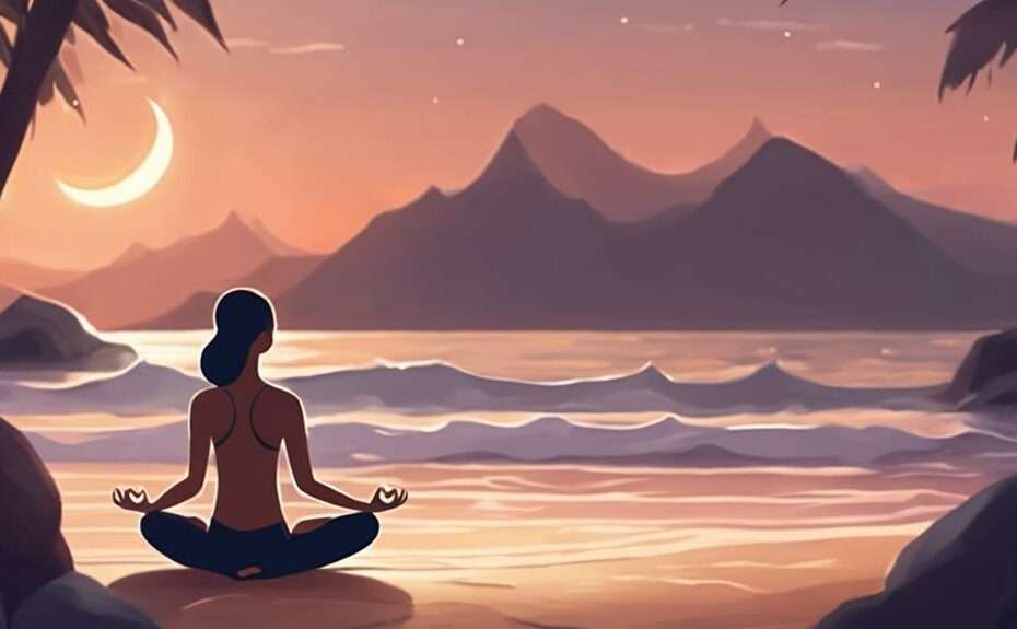 calming yoga for anxiety