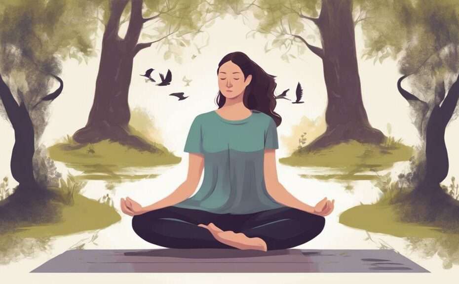 mindful poses for anxiety