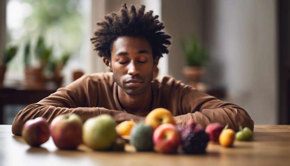 sharpening concentration with food