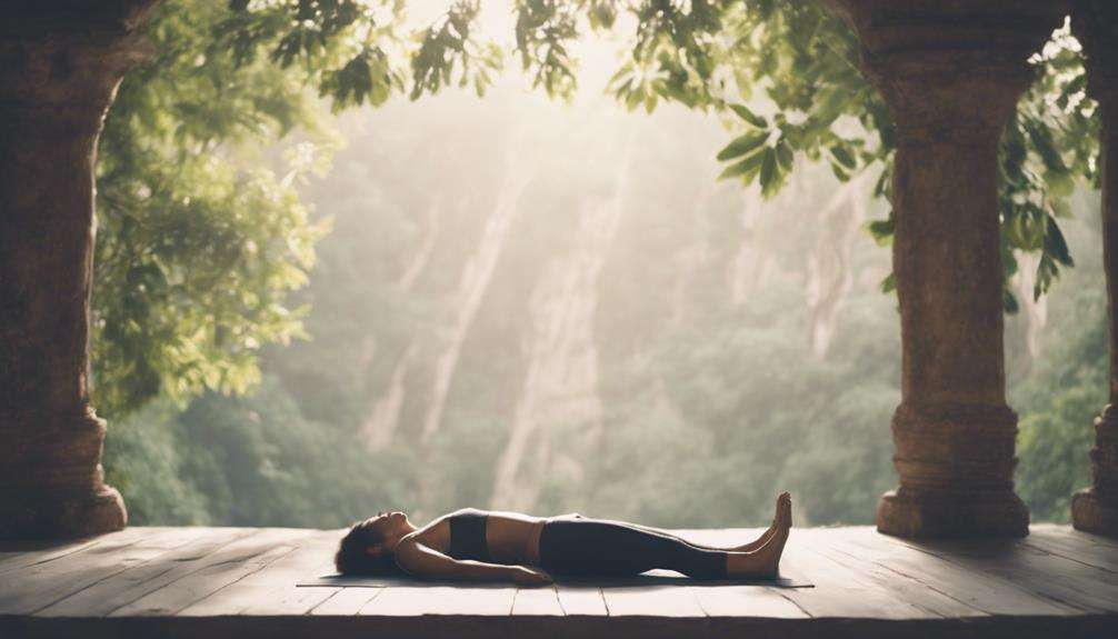 yoga relaxation final posture