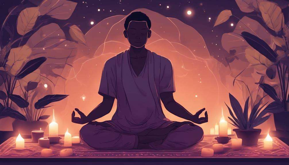 enhancing energy flow through meditation