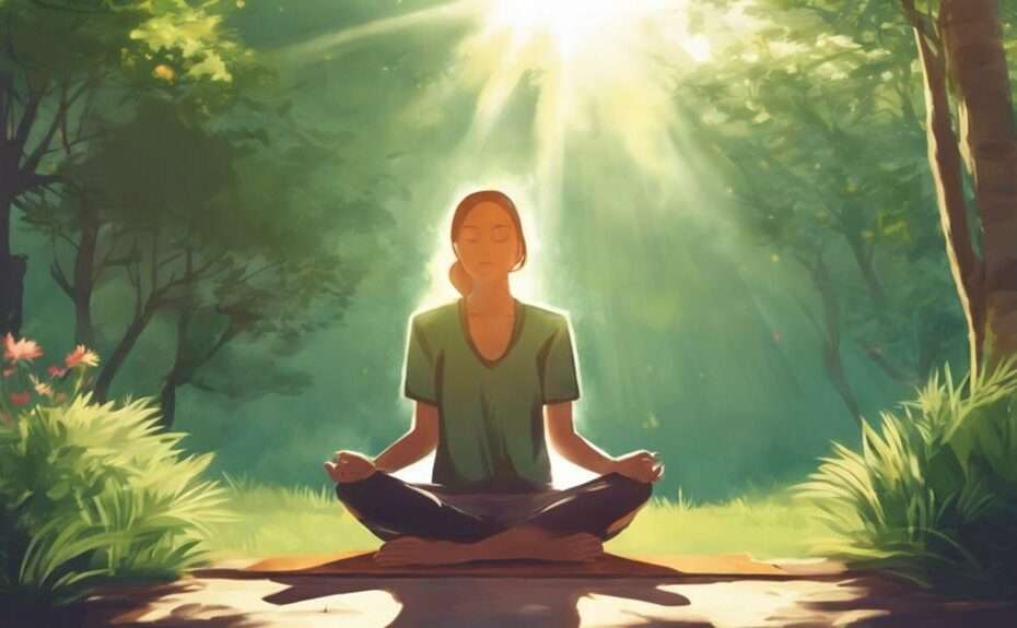 physical strength through meditation