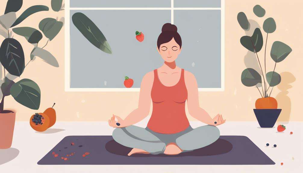 yoga and mindful eating